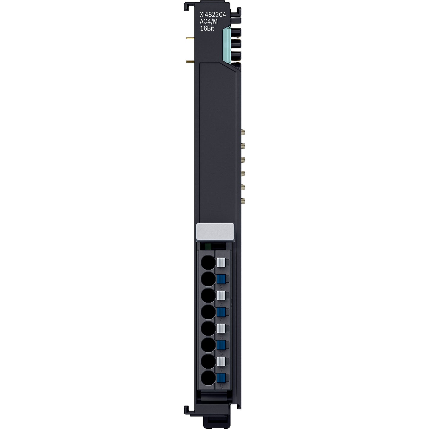 Analoges Ausgangsmodul XI482204 ctrlX I/O 4-Kanal (Multi-range, 0...10 V, ±10 V, 0...20 mA, 4...20 mA, 16 bit, diff. Ausgänge) - R911430123
